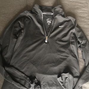 Nike half zip running shirt